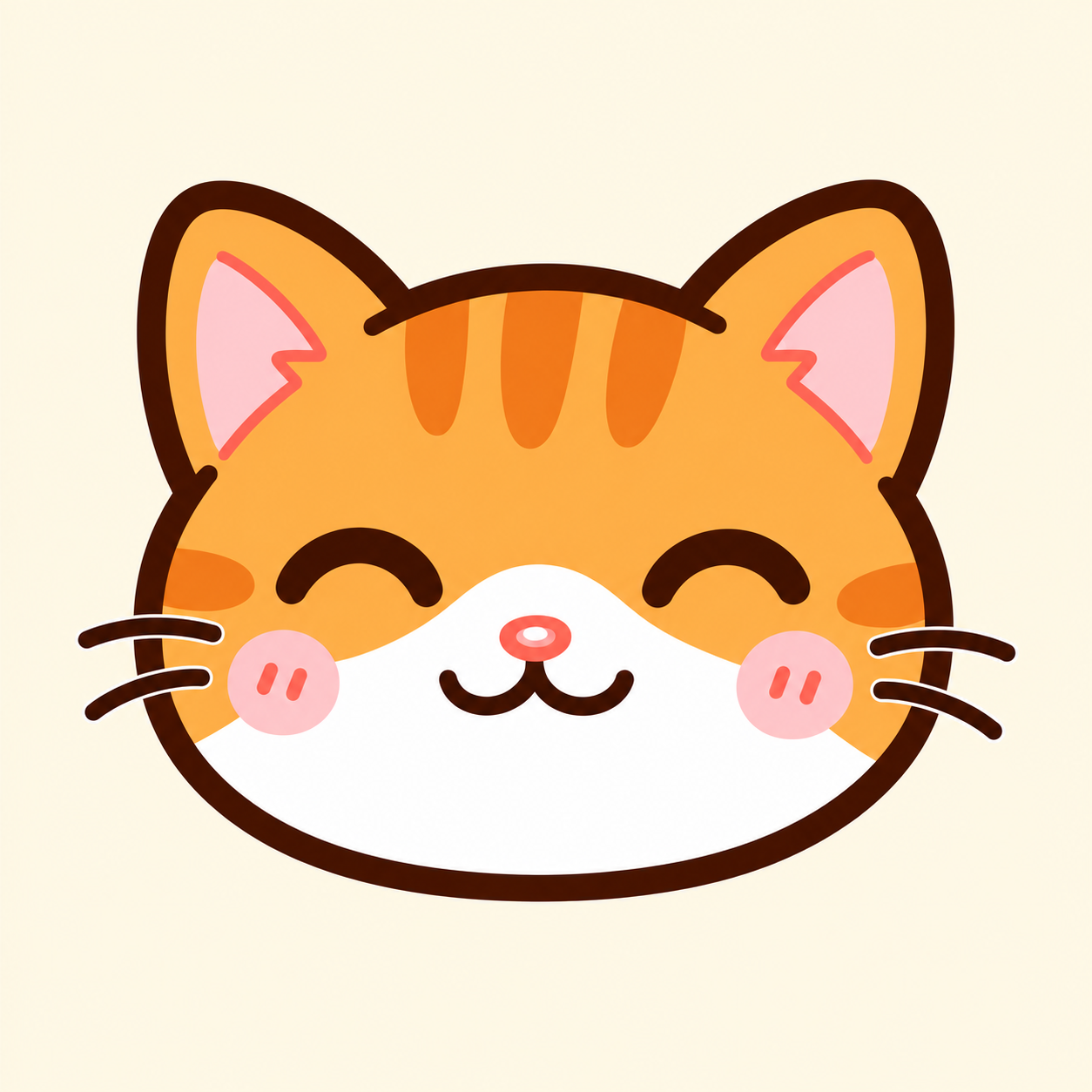 Soga, a relaxed orange tabby cat